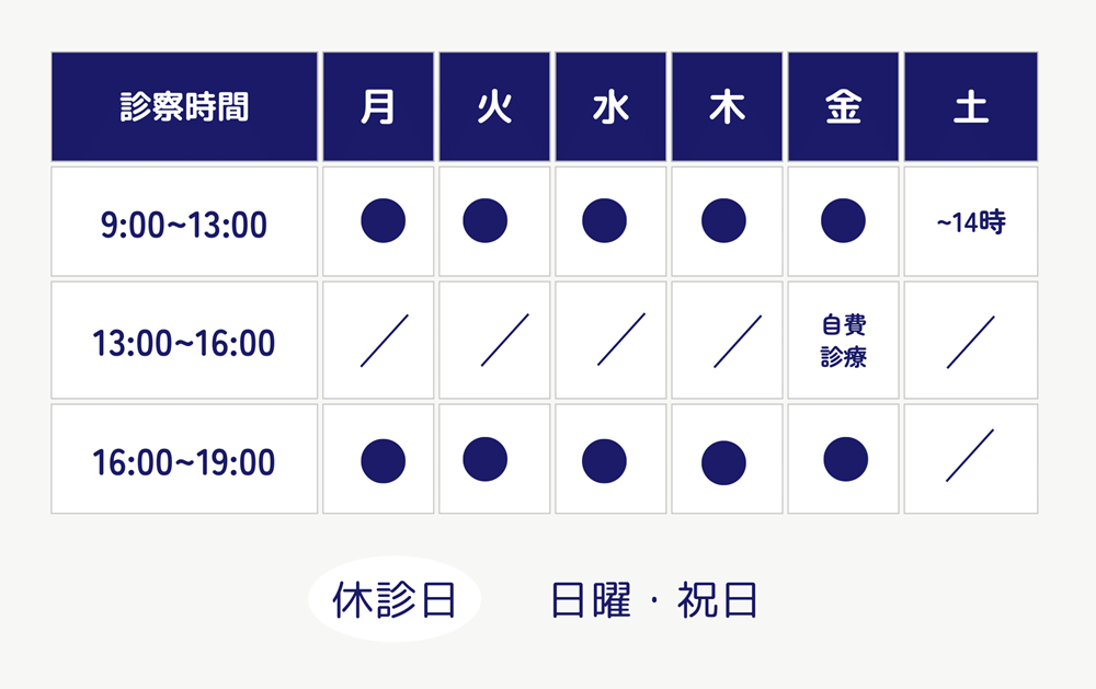 令和7年1月より診察時間が変更になります。